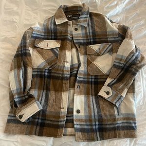 Zara Flannel Shacket